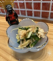 夏野菜の梅肉ソース和え