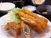 【ランチ　ミックスフライ定食950円(税込)】