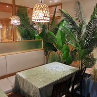 綺麗な内装とエキゾチックな空間♪