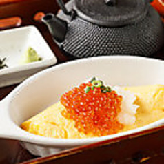 ●　お茶漬け屋の特製 出汁掛けオムレツ