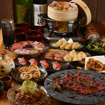 刺身や肉料理を楽しめる宴会コースがあるいわきの居酒屋。