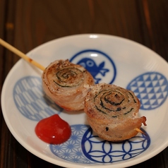 しそ梅肉添え