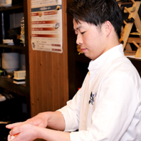 職人の握り寿司は絶品！