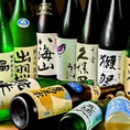 ◆◇全国からお料理に合う地酒を取り揃え◇◆日本酒は全16種類を取り揃え。福岡や佐賀の地酒も含め、全国の美酒から厳選しました。冷が人気ですので、基本は冷でご用意しております。おすすめは、爽やかな香りのキレのある辛口「庭のうぐいす」と、キリッとしたすっきり感のある味わい「三井の寿」