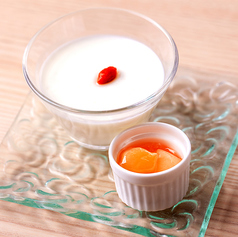 季節の杏仁豆腐
