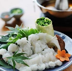 季節限定のおすすめ料理※2026年6月8日～　鱧(はも)のしゃぶしゃぶ