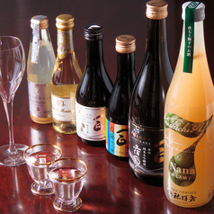 ご当地の自酒や祢保希オリジナルドリンクもご用意