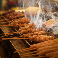 職人技が光る☆備長炭の炭火焼き。