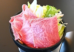 極上 米沢牛牛鍋定食 肩ロース(100g)