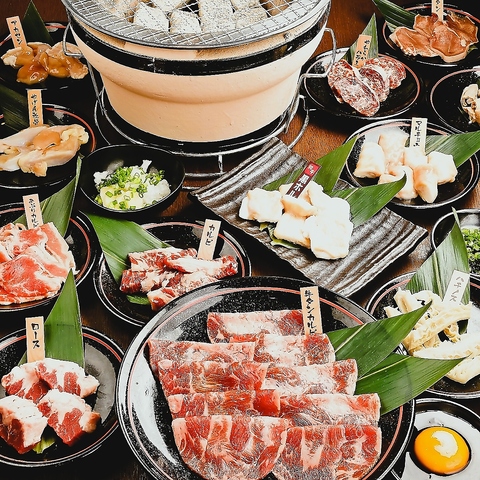 食べ放題もアラカルトも♪3種類の食べ放題コースはお値打ち度満点♪