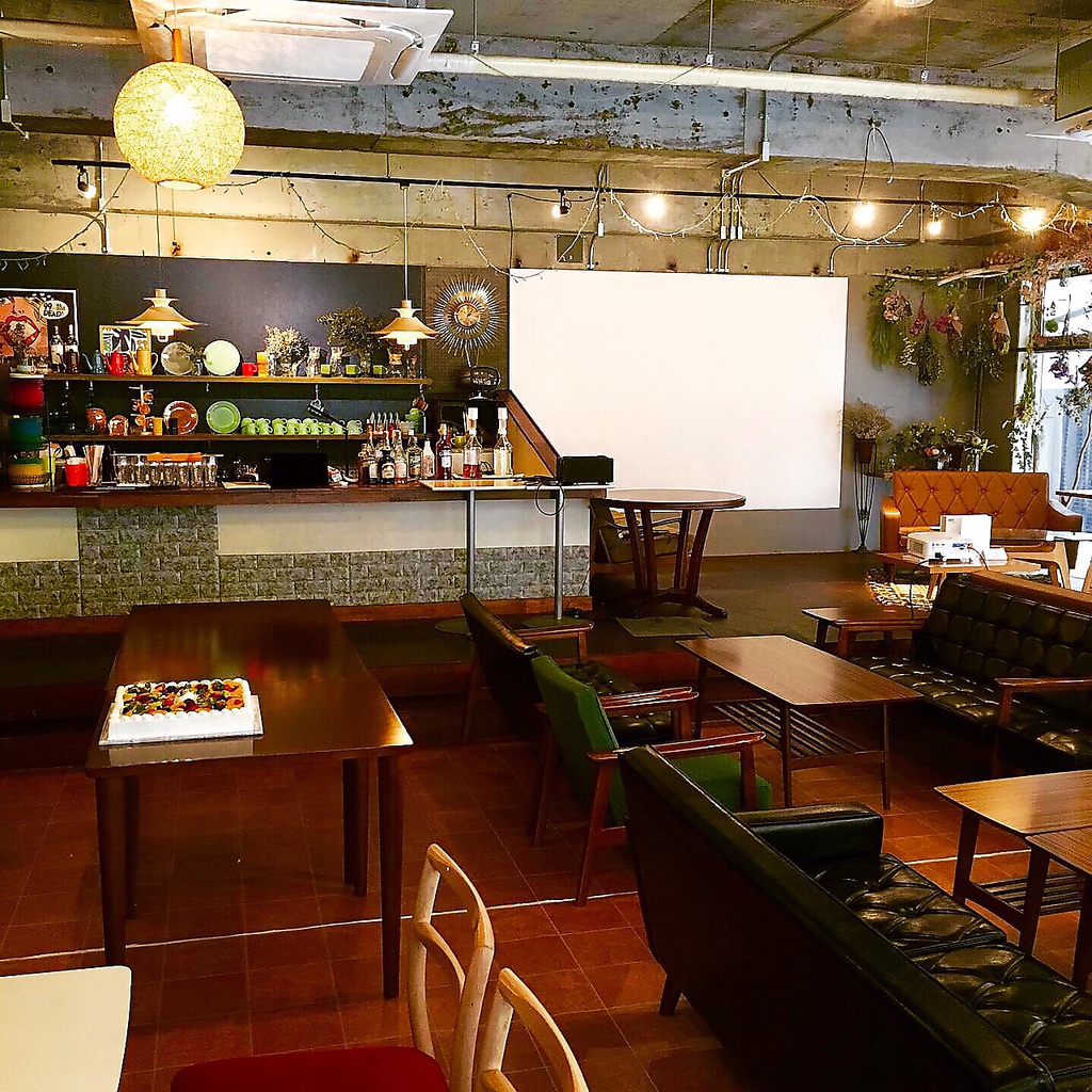 貸切(二次会)レイアウト、人数、使用用途により対応致します。