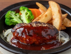 手切りハンバーグ弁当