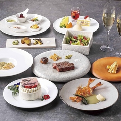 【記念日におすすめ】シャンパン＋特製ケーキ付きコース