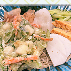 冷やし小柱かき揚おろし蕎麦