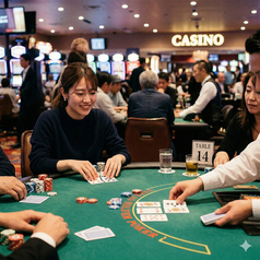 MUSASHI POKER ROOM OSAKA ムサシポーカールームオオサカのコース写真