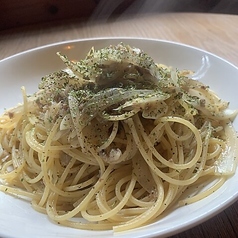 ちりめんじゃこのペペロンチーノ