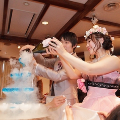 無料特典2：人気のシャンパンタワー