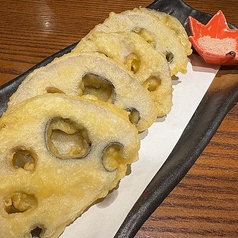 れんこんの天ぷら