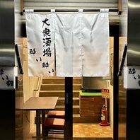 駅前でも静かに旨い一杯を