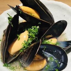 ムール貝　酒蒸し