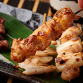 自慢の焼き鳥や野菜巻きを思う存分楽しめる食べ飲み放題プランをご用意。お酒との相性も抜群で、満足度の高い内容は宴会や女子会にも大人気です。
