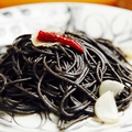 料理メニュー写真 ブラックペペロンチーノ