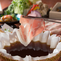 ◆長崎県産「芳寿豚」を使用した名物の豚しゃぶ◆