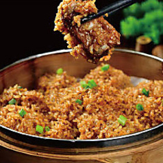 スペアリブのもち米蒸し