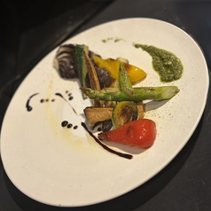 野菜の鉄板焼き