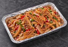 牛センマイのアルミホイル焼き