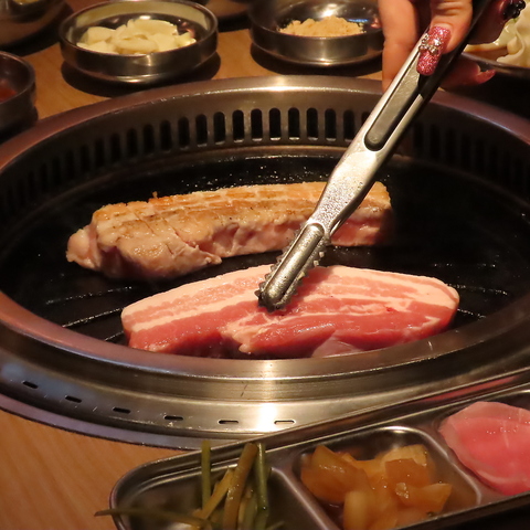 サムギョプサルとチュクミの専門店