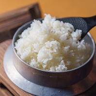 羽釜ご飯が食べ方放題