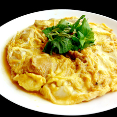 親子丼の上の具