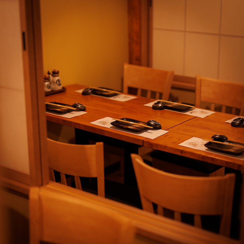 焼き鳥や広島の牡蠣が自慢の和食居酒屋