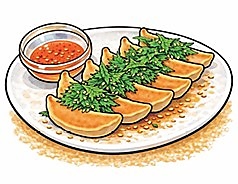 さっぱり梅しそ餃子