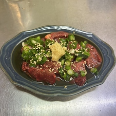 播州百日鶏の上肝刺し