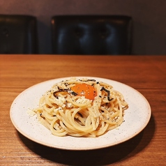 塩こん部長のバターパスタ