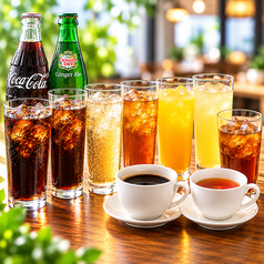ソフトドリンク飲み放題120分1,100円