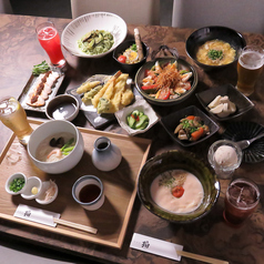 素麺屋 珀 はくのコース写真