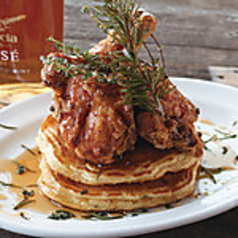 フライドチキン&パンケーキ