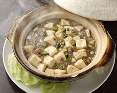 白マーボー豆腐土鍋
