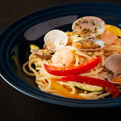 魚介と旬野菜のアーリオオーリオ