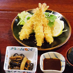 エビフライ定食