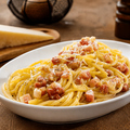 料理メニュー写真&nbsp;ベーコンクリームパスタ
