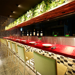 店内は有名デザイナー監修の先進空間です。　#伏見駅 #錦 #個室 #肉 #チーズ