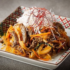 熟成醤油ダレの和牛チャプチェ