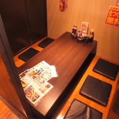 様々なシーンに使える個室完備!