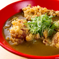 鶏天カレーうどん