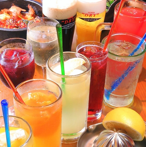 女性グループのご来店で飲み放題を延長させていただきます！