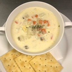 Clam Chowder Soup/クラムチャウダースープ